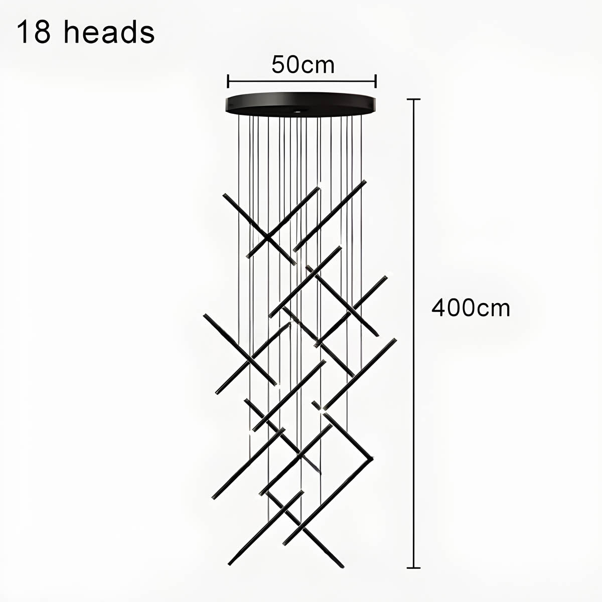 Northwick Form Crystal Chandelier — gallery image 13
