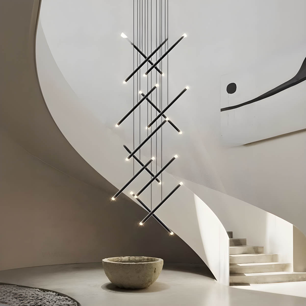 Northwick Form Crystal Chandelier — gallery image 5