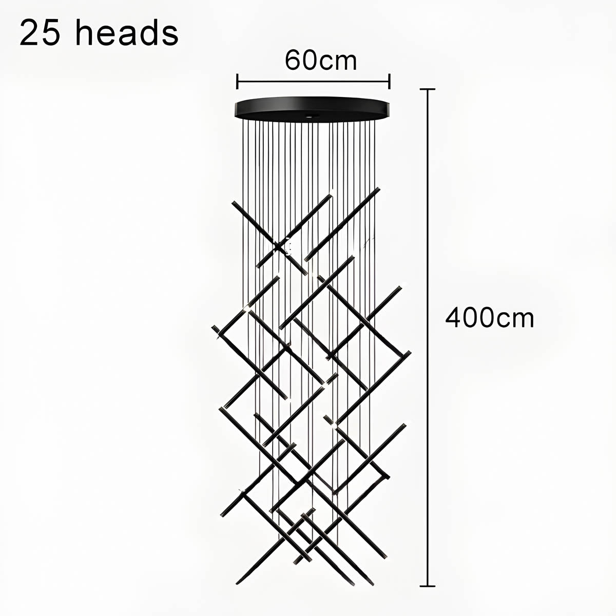 Northwick Form Crystal Chandelier — gallery image 14