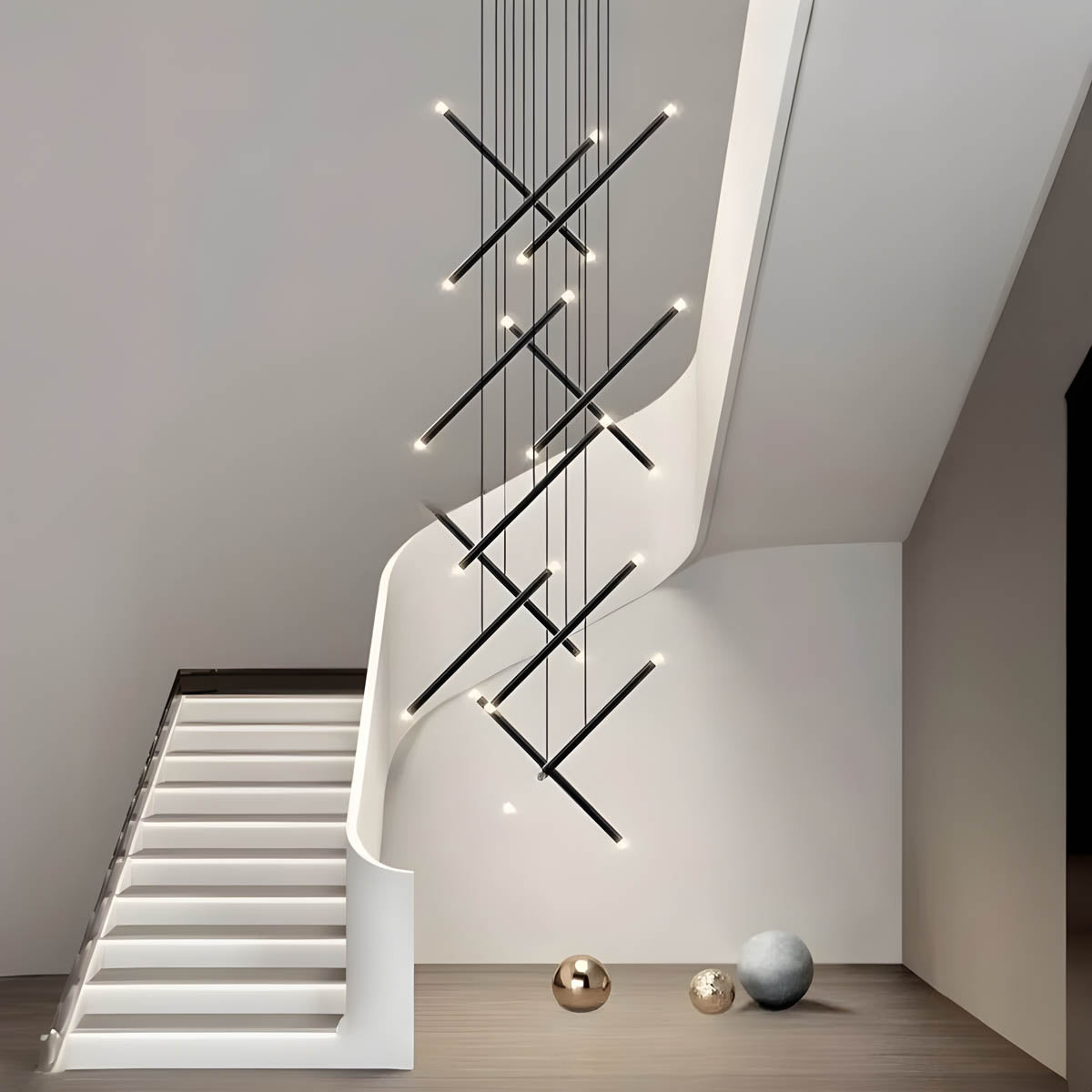 Northwick Form Crystal Chandelier — gallery image 3