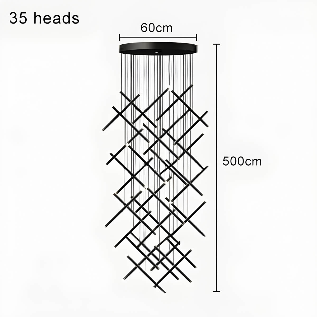 Northwick Form Crystal Chandelier — gallery image 16