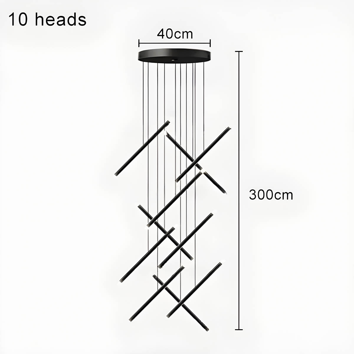 Northwick Form Crystal Chandelier — gallery image 17