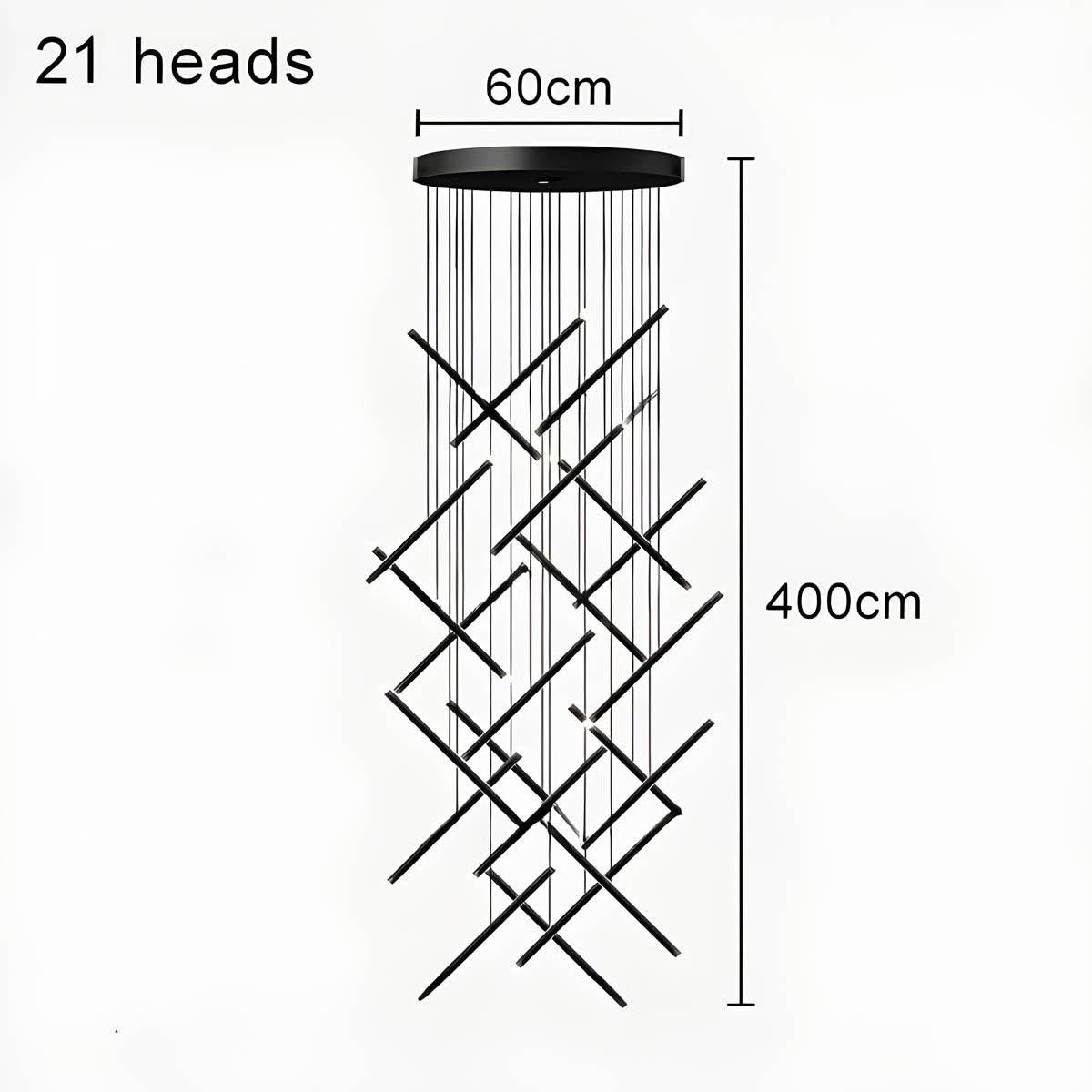 Northwick Form Crystal Chandelier — gallery image 18
