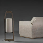Westcott Form Bamboo Floor Lamp — gallery image 9