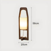 Westcott Form Bamboo Floor Lamp — gallery image 13