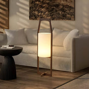 Westcott Form Bamboo Floor Lamp — gallery image 3