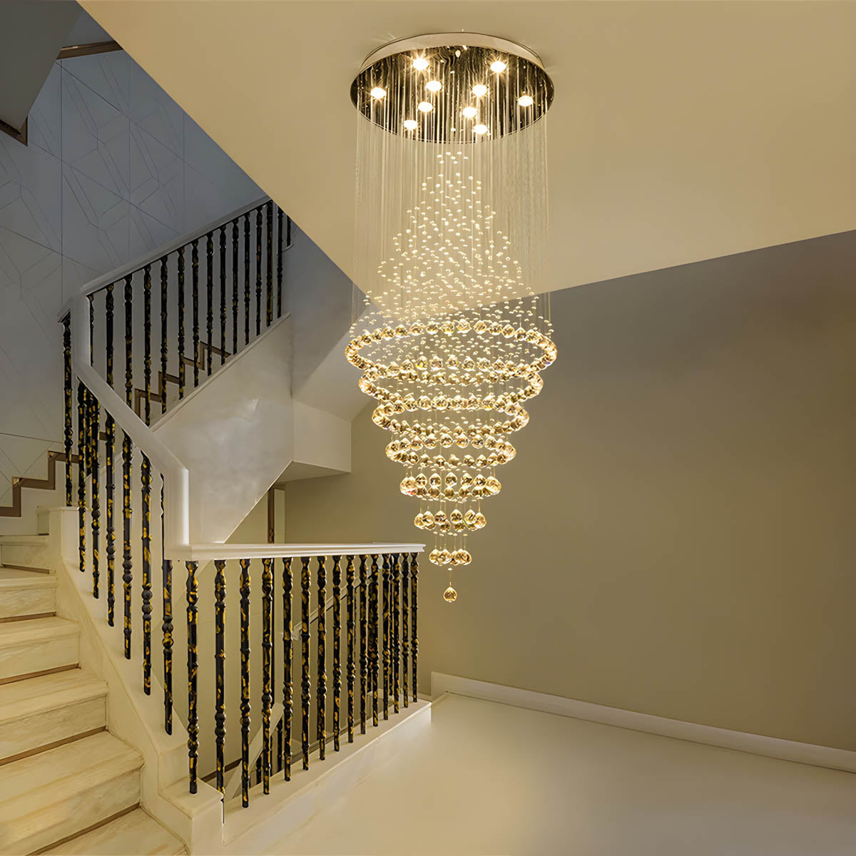 Alderwood Form Crystal Chandelier — gallery image 6