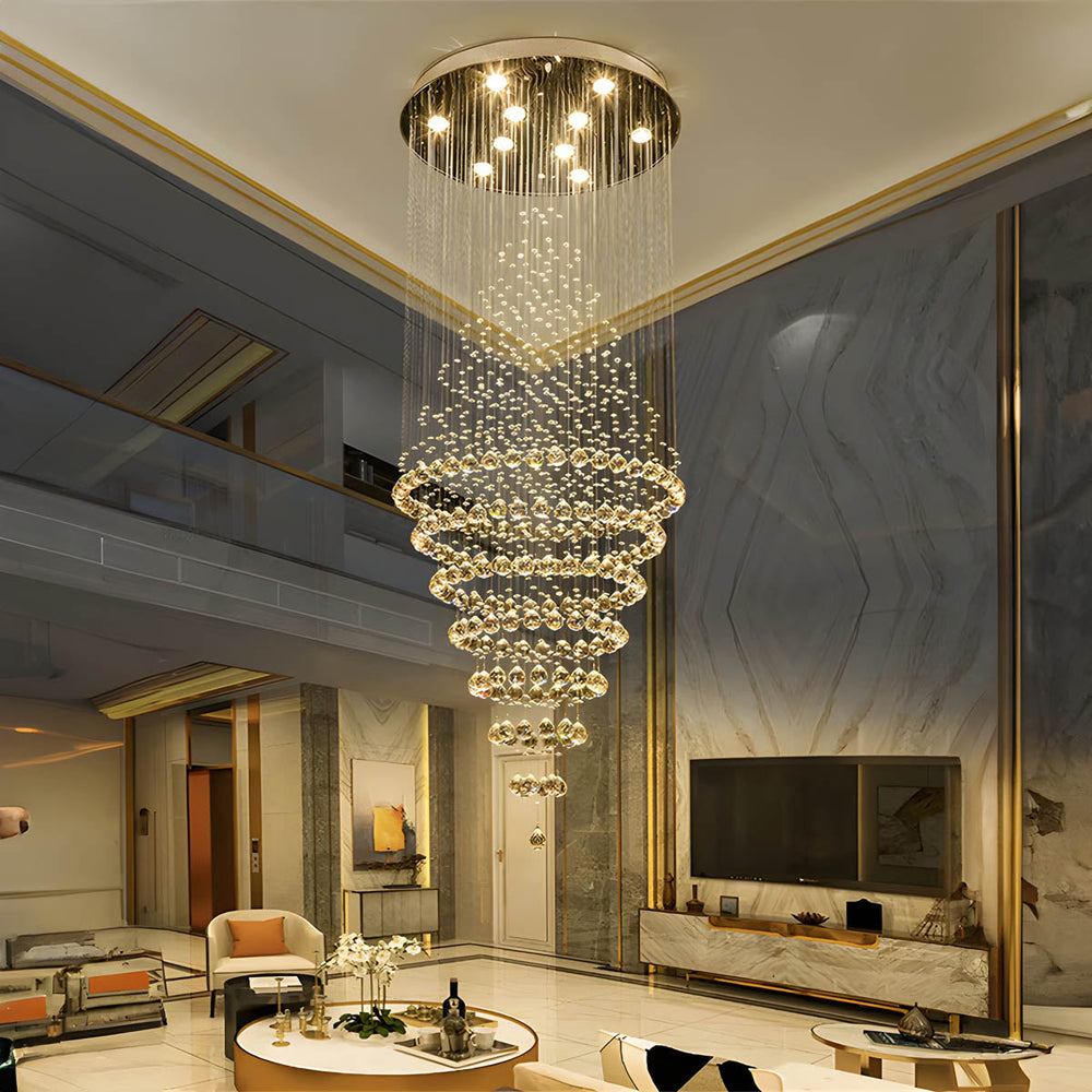Alderwood Form Crystal Chandelier — gallery image 4