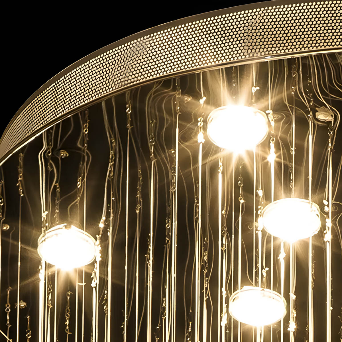 Alderwood Form Crystal Chandelier — gallery image 7