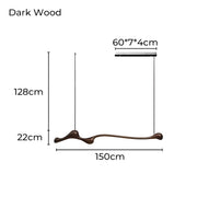 Briarley Form Wood Pendant Light — gallery image 20