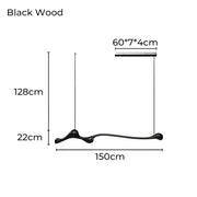 Briarley Form Wood Pendant Light — gallery image 19
