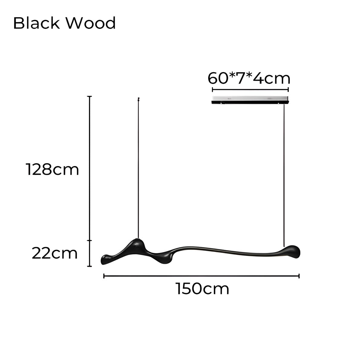 Briarley Form Wood Pendant Light — gallery image 19
