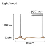 Briarley Form Wood Pendant Light — gallery image 21