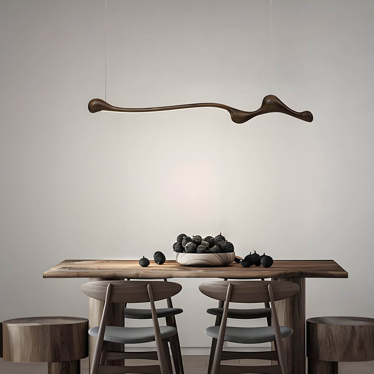 Briarley Form Wood Pendant Light — gallery image 10