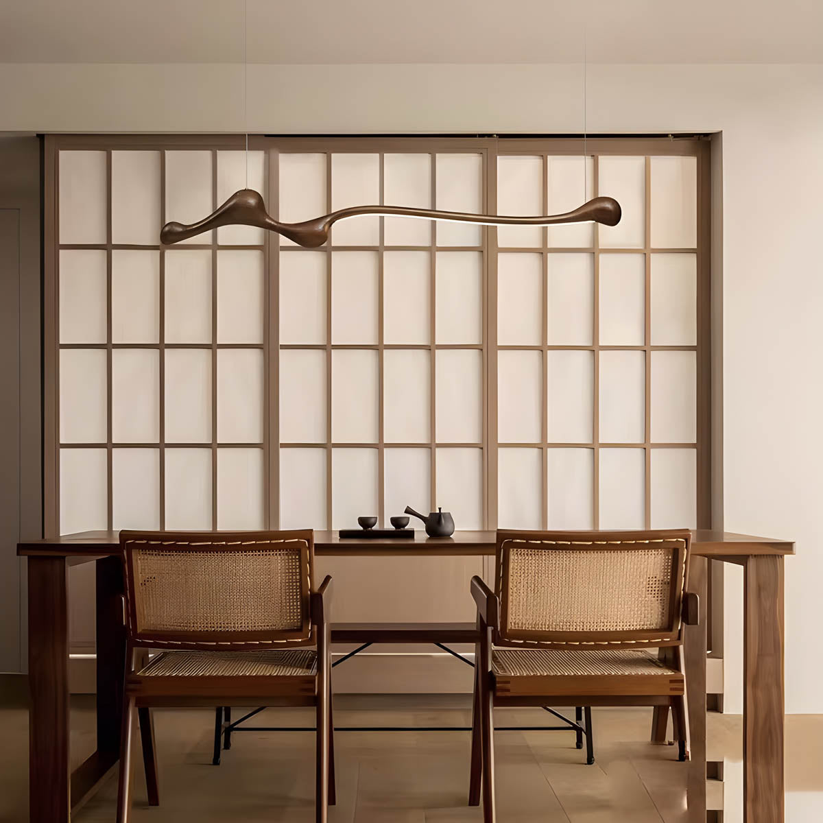 Briarley Form Wood Pendant Light — gallery image 13