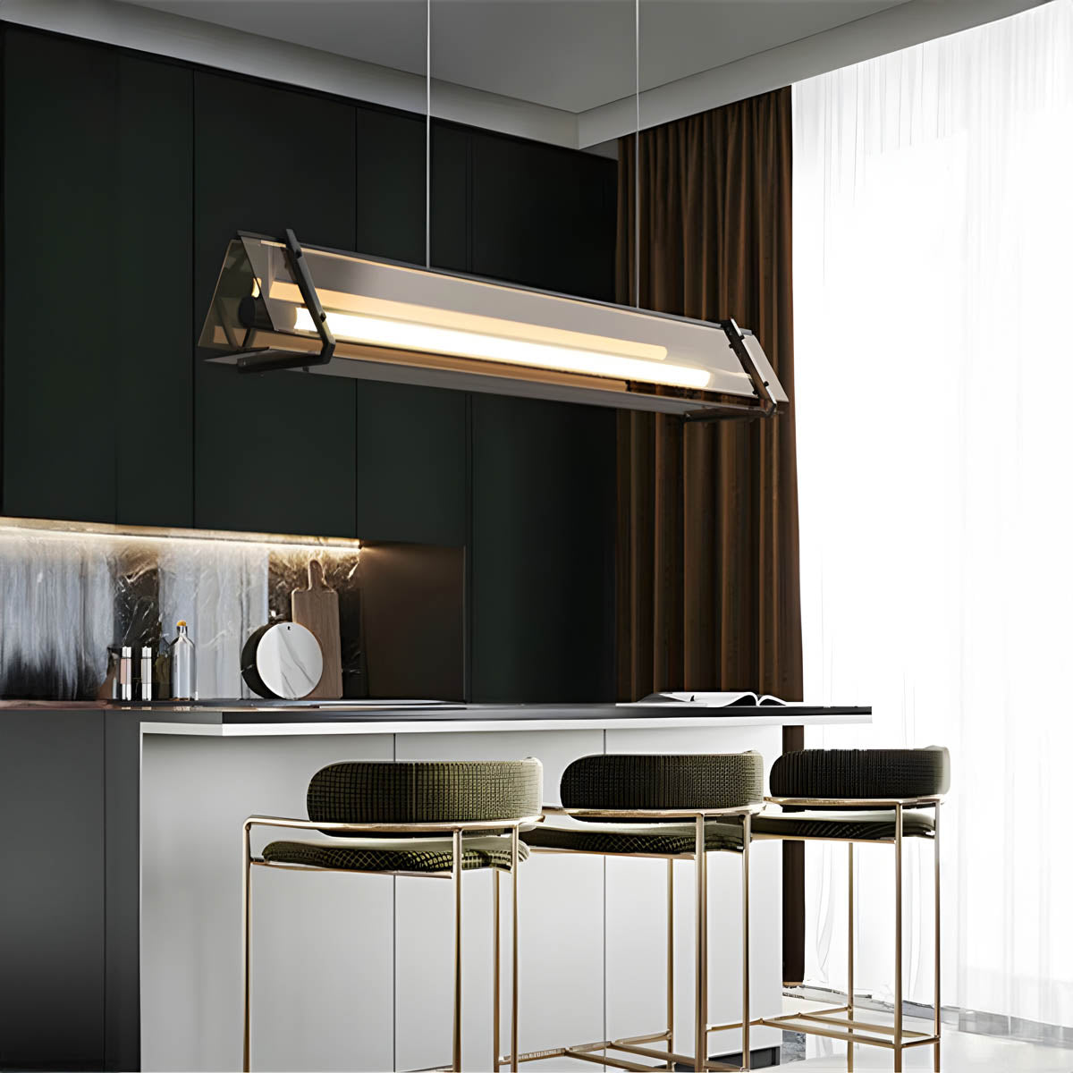Cranford Form Glass Pendant Light — gallery image 4