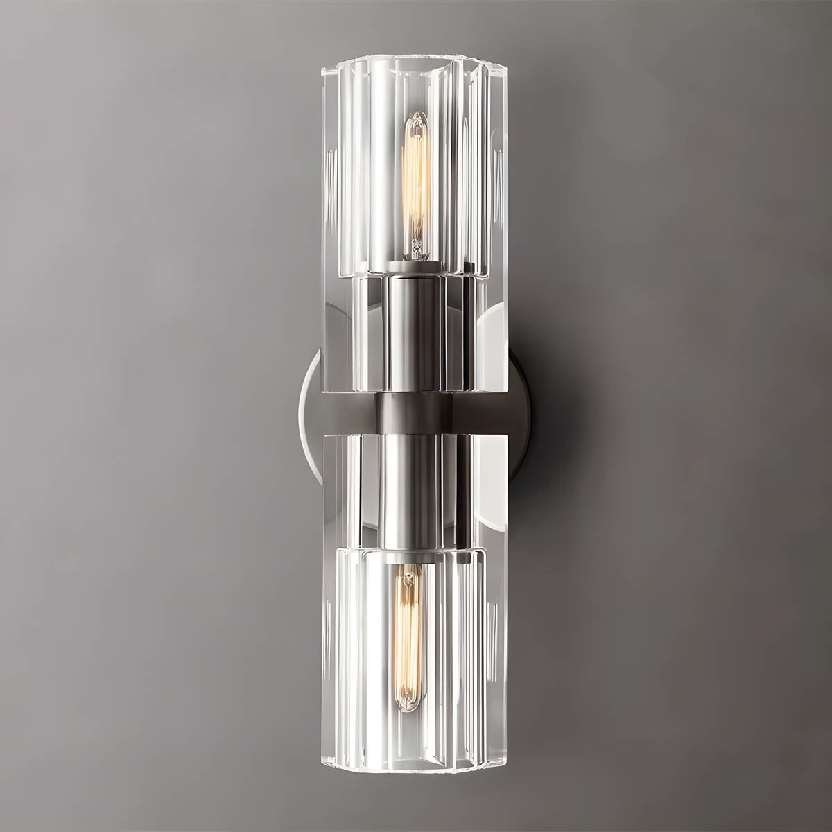 Fernwood Form Crystal Wall Sconce — gallery image 2