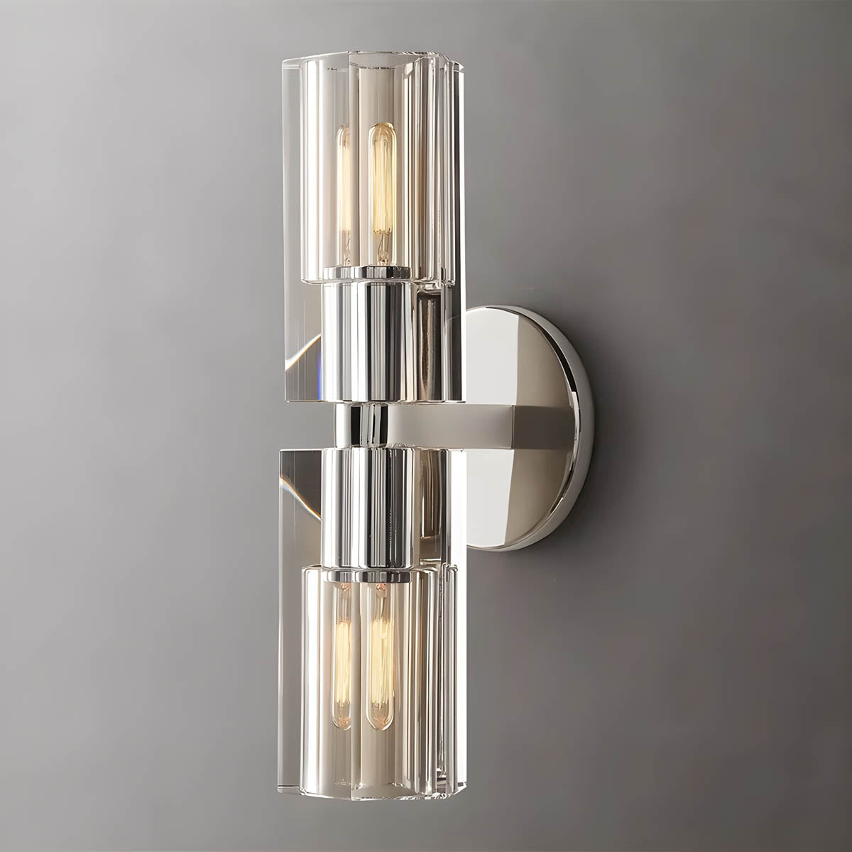 Fernwood Form Crystal Wall Sconce — gallery image 5