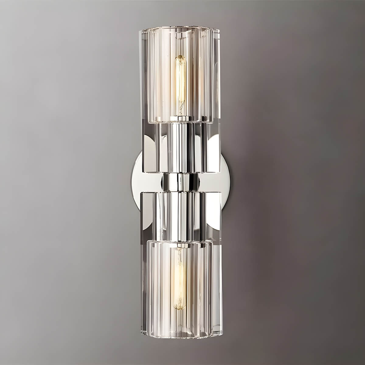Fernwood Form Crystal Wall Sconce — gallery image 3