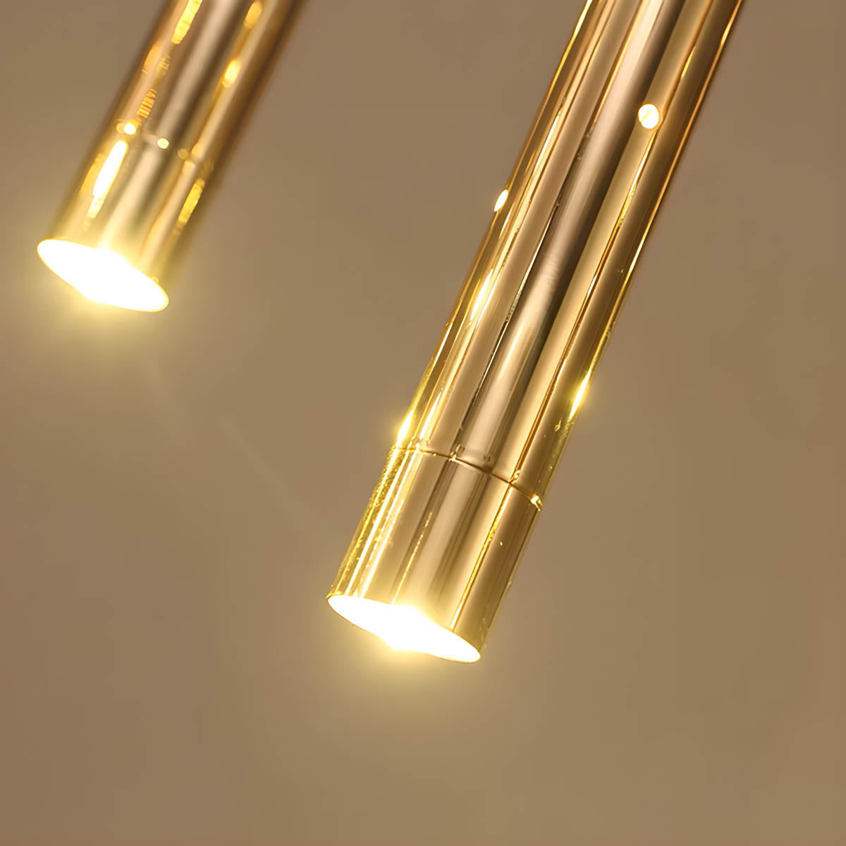 Langford Form Stainless Steel Chandelier — gallery image 11