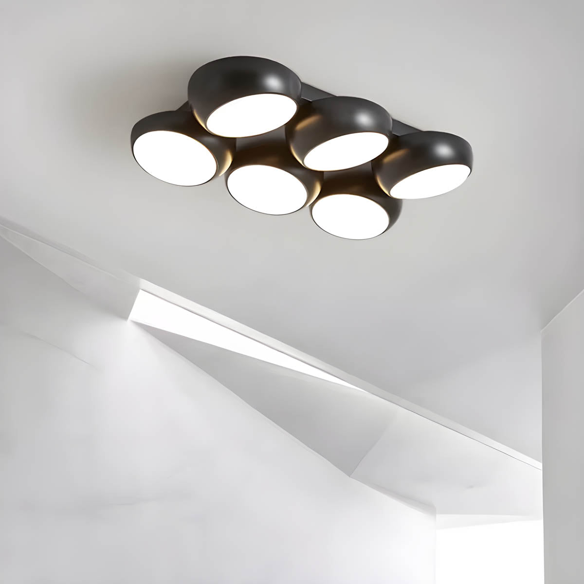Mossley Form Acrylic Ceiling Light — gallery image 3