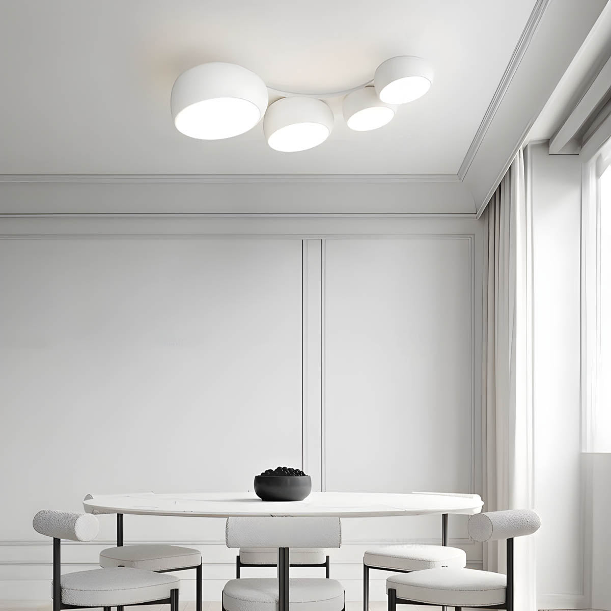 Mossley Form Acrylic Ceiling Light — gallery image 8