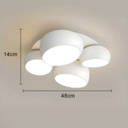 Mossley Form Acrylic Ceiling Light — gallery image 18
