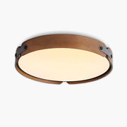 Hollis Grain Wood LED Ceiling Light — gallery image 1