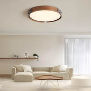Hollis Grain Wood LED Ceiling Light — gallery image 5