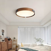 Hollis Grain Wood LED Ceiling Light — gallery image 3