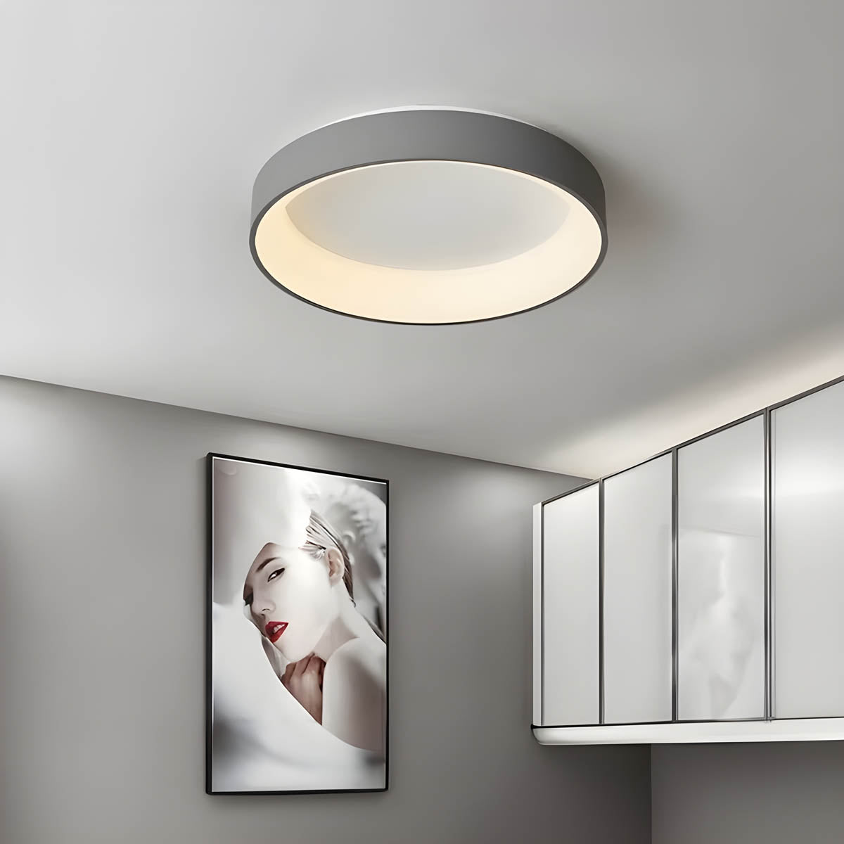 Norwood Form Aluminum Ceiling Light — gallery image 4