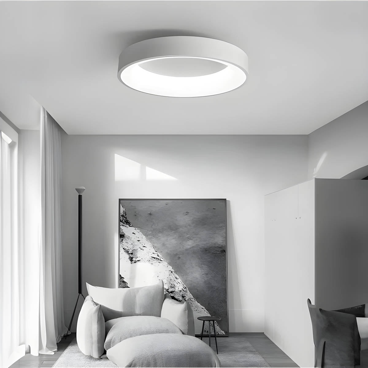 Norwood Form Aluminum Ceiling Light — gallery image 8