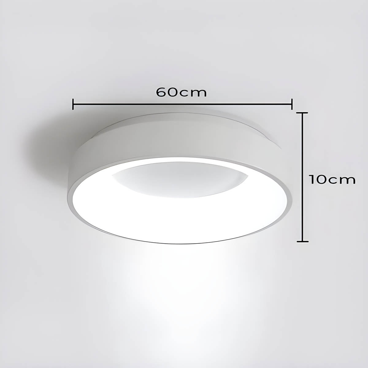 Norwood Form Aluminum Ceiling Light — gallery image 21