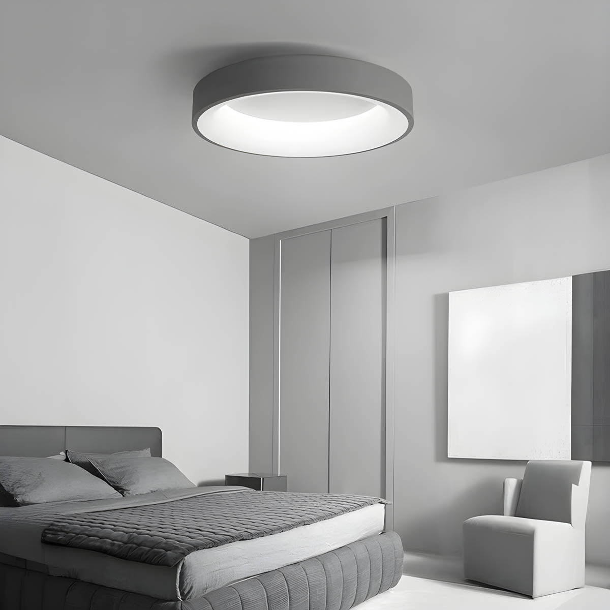 Norwood Form Aluminum Ceiling Light — gallery image 6