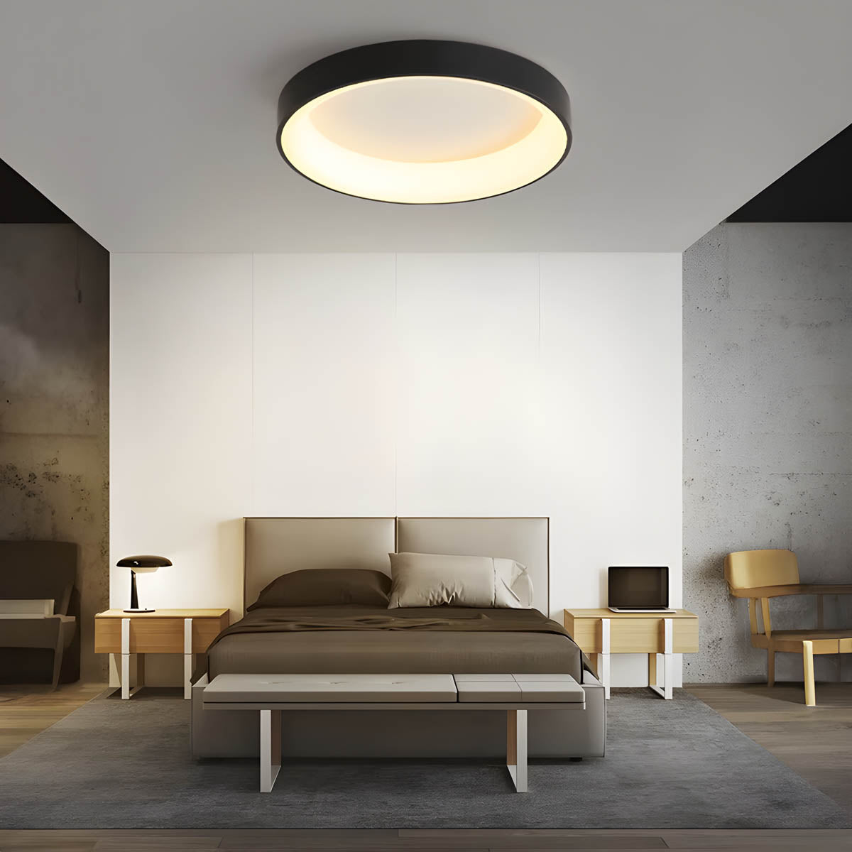 Norwood Form Aluminum Ceiling Light — gallery image 3
