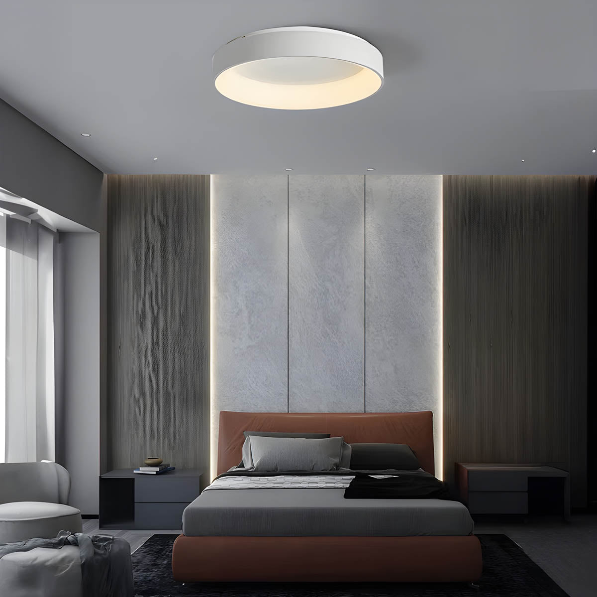 Norwood Form Aluminum Ceiling Light — gallery image 7