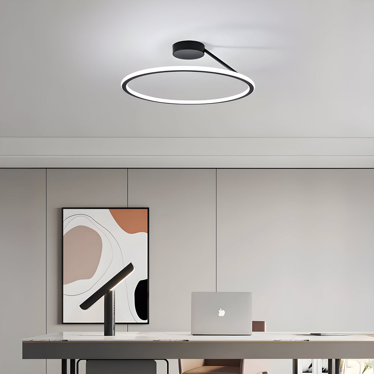 Ashford Frame Minimal LED Ceiling Light — gallery image 2