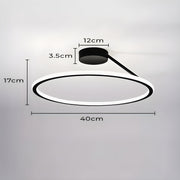 Ashford Frame Minimal LED Ceiling Light — gallery image 14