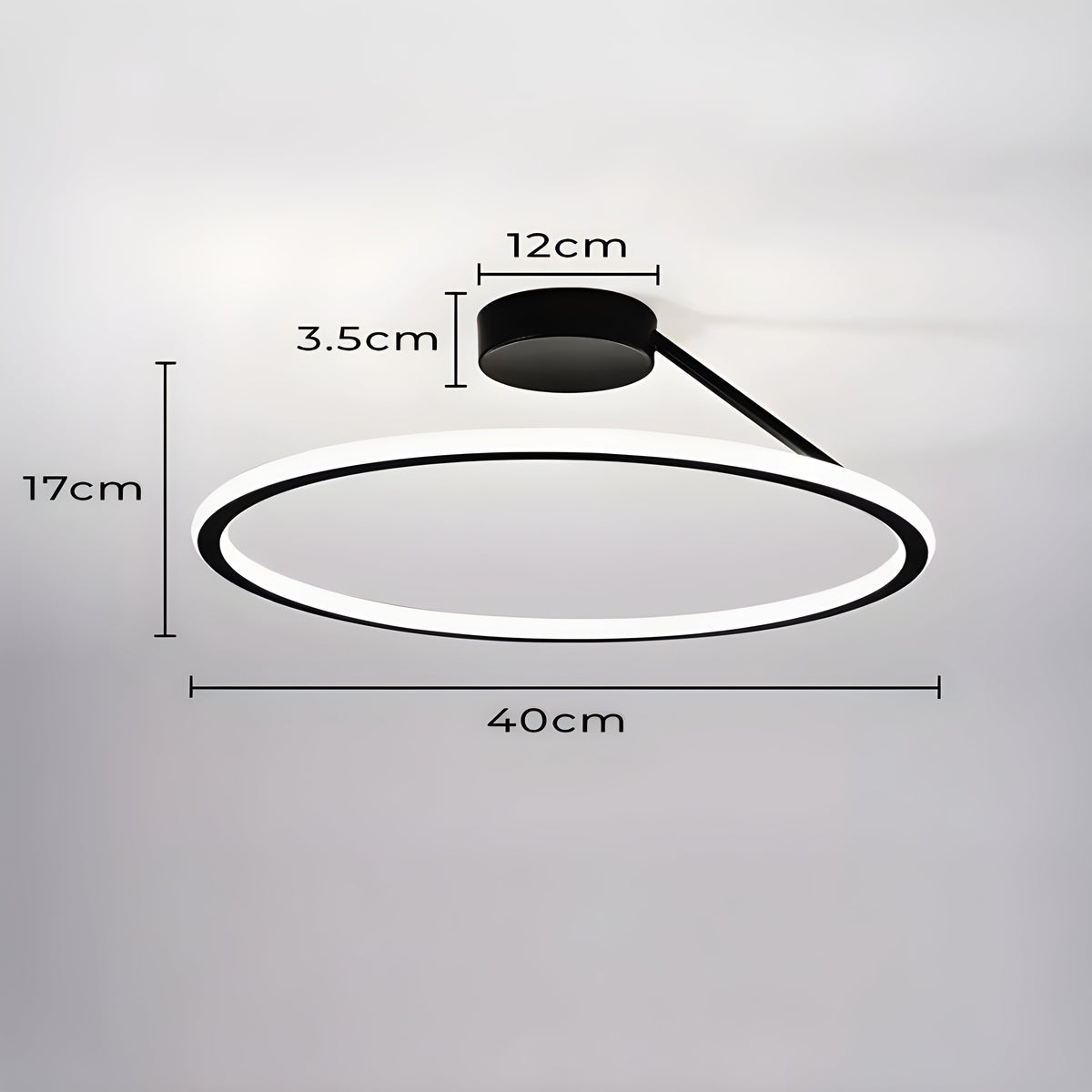 Ashford Frame Minimal LED Ceiling Light — gallery image 14