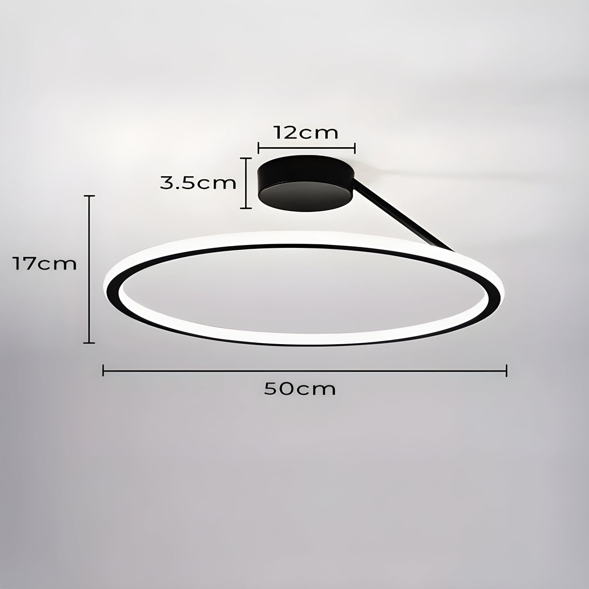 Ashford Frame Minimal LED Ceiling Light — gallery image 17