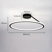 Ashford Frame Minimal LED Ceiling Light — gallery image 20