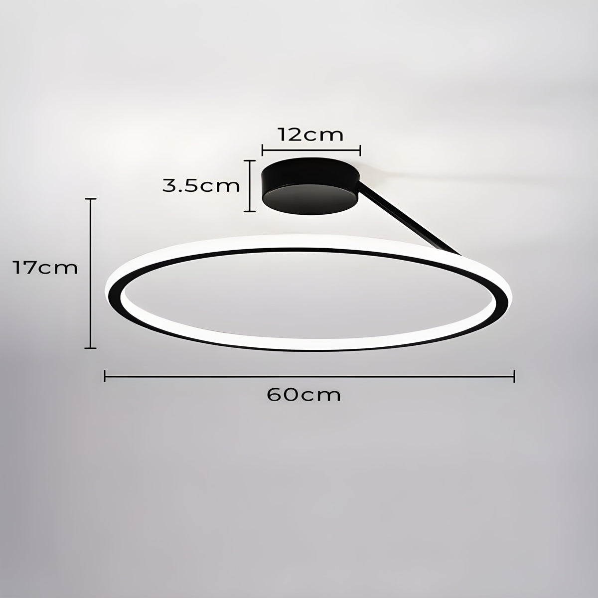 Ashford Frame Minimal LED Ceiling Light — gallery image 20