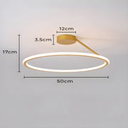 Ashford Frame Minimal LED Ceiling Light — gallery image 19