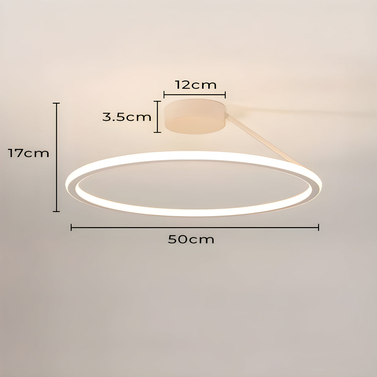 Ashford Frame Minimal LED Ceiling Light — gallery image 18