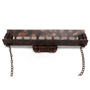 Rosewood Form Metal Pendant Light — gallery image 15