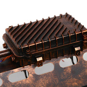 Rosewood Form Metal Pendant Light — gallery image 11
