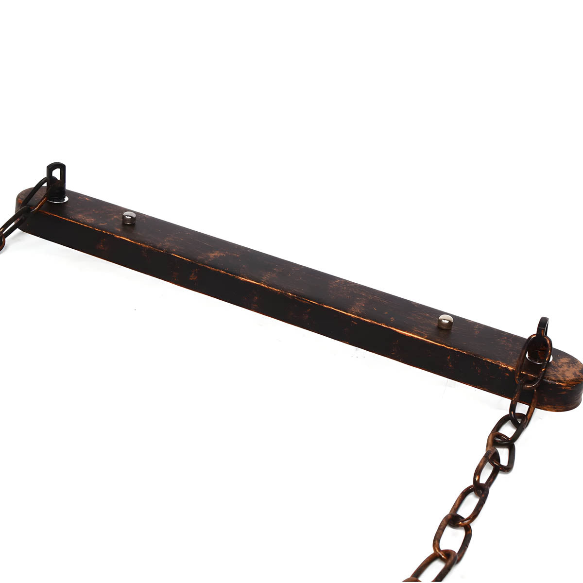 Rosewood Form Metal Pendant Light — gallery image 18