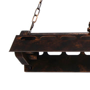 Rosewood Form Metal Pendant Light — gallery image 16