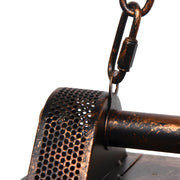 Rosewood Form Metal Pendant Light — gallery image 17