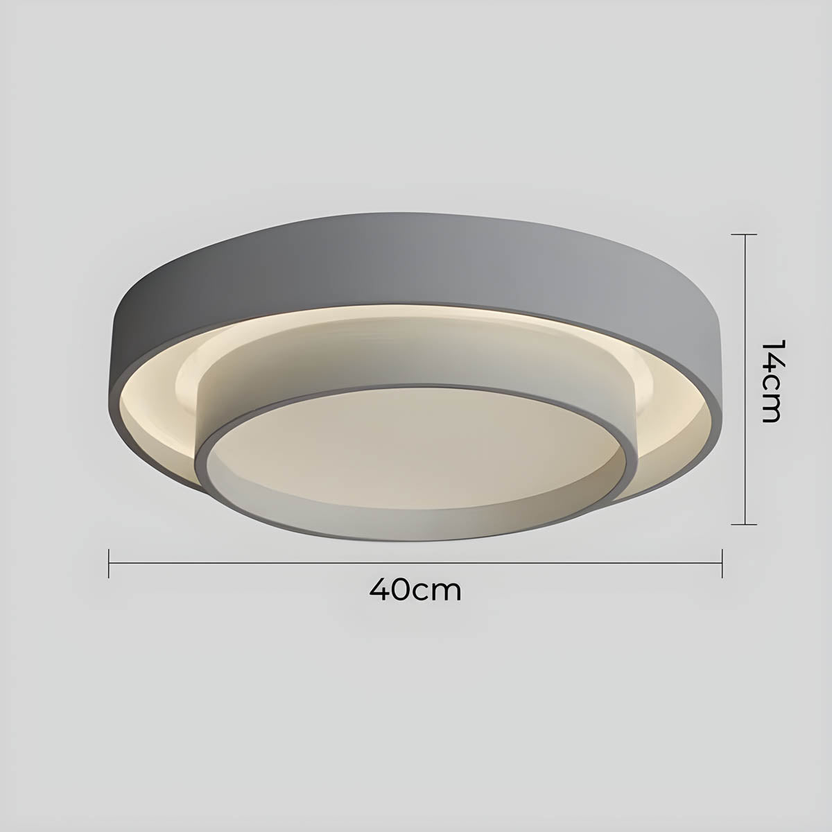 Sherwood Form Acrylic Ceiling Light — gallery image 11